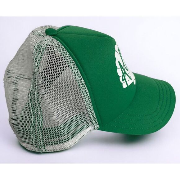Salt Life Hat Aloha Hawaii Sea Shell Trucker Snapback Green One Size Fits Most - Picture 6 of 9
